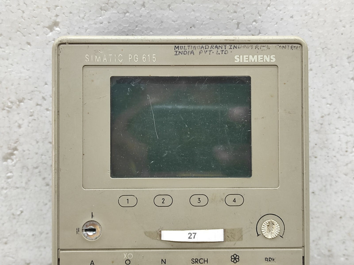 SIEMENS SIMATIC PG 615 OPERATOR PANEL 6ES5 615-0UA11
