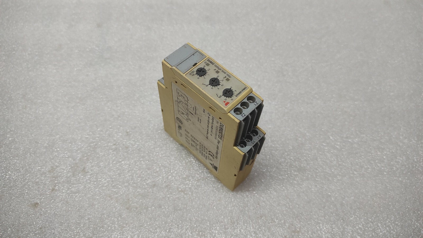 CARLO GAVAZZI DUB02CT23 OVER-UNDER VOLTAGE RELAY 24/115/230V