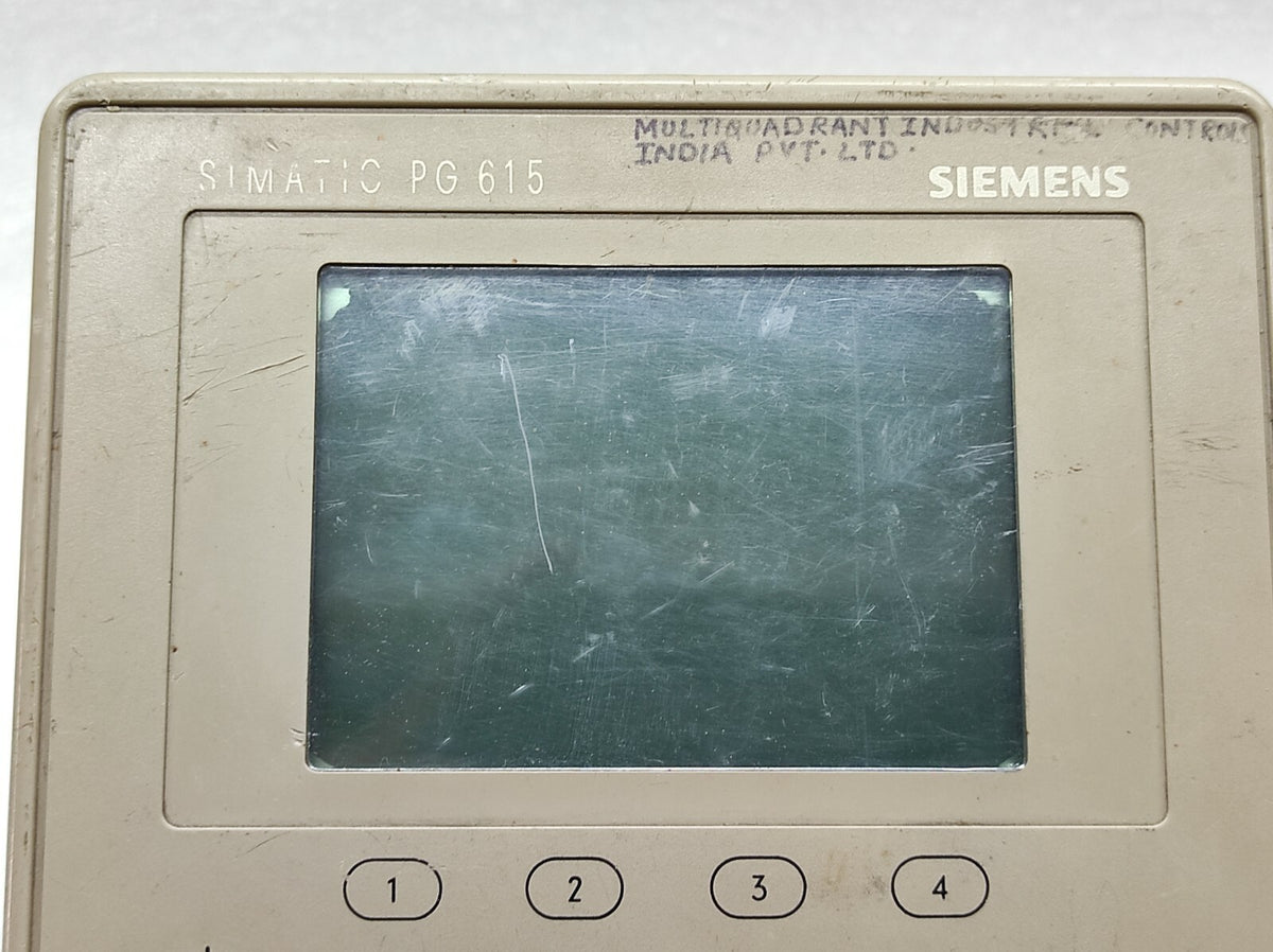 SIEMENS SIMATIC PG 615 OPERATOR PANEL 6ES5 615-0UA11
