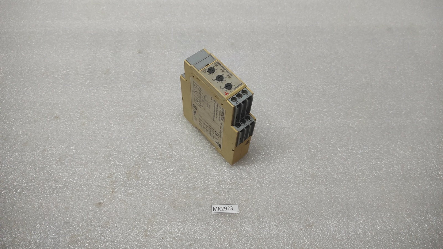 CARLO GAVAZZI DUB02CT23 OVER-UNDER VOLTAGE RELAY 24/115/230V