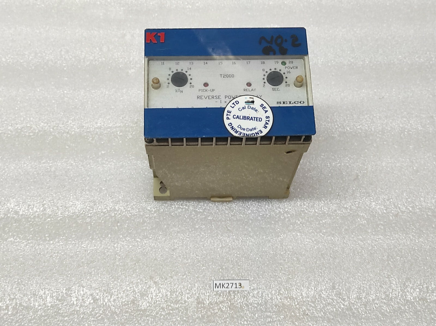SELCO T2000-11 REVERSE POWER RELAY 240VAC