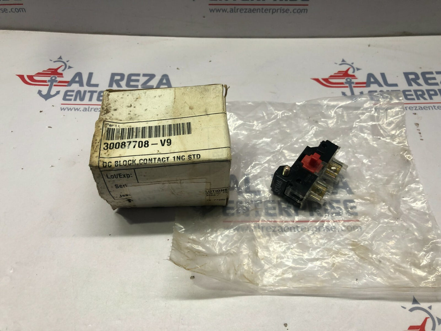 GE ELECTRIC 6R104P DC BLOCK CONTACT 30087708-V9
