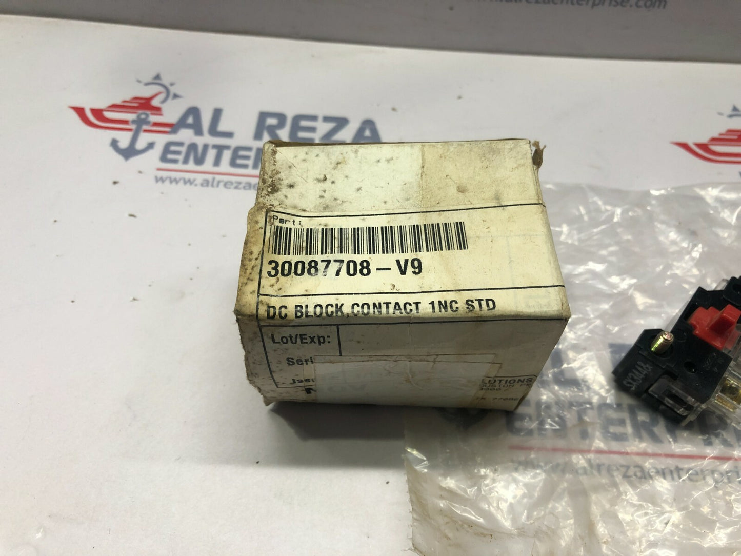 GE ELECTRIC 6R104P DC BLOCK CONTACT 30087708-V9