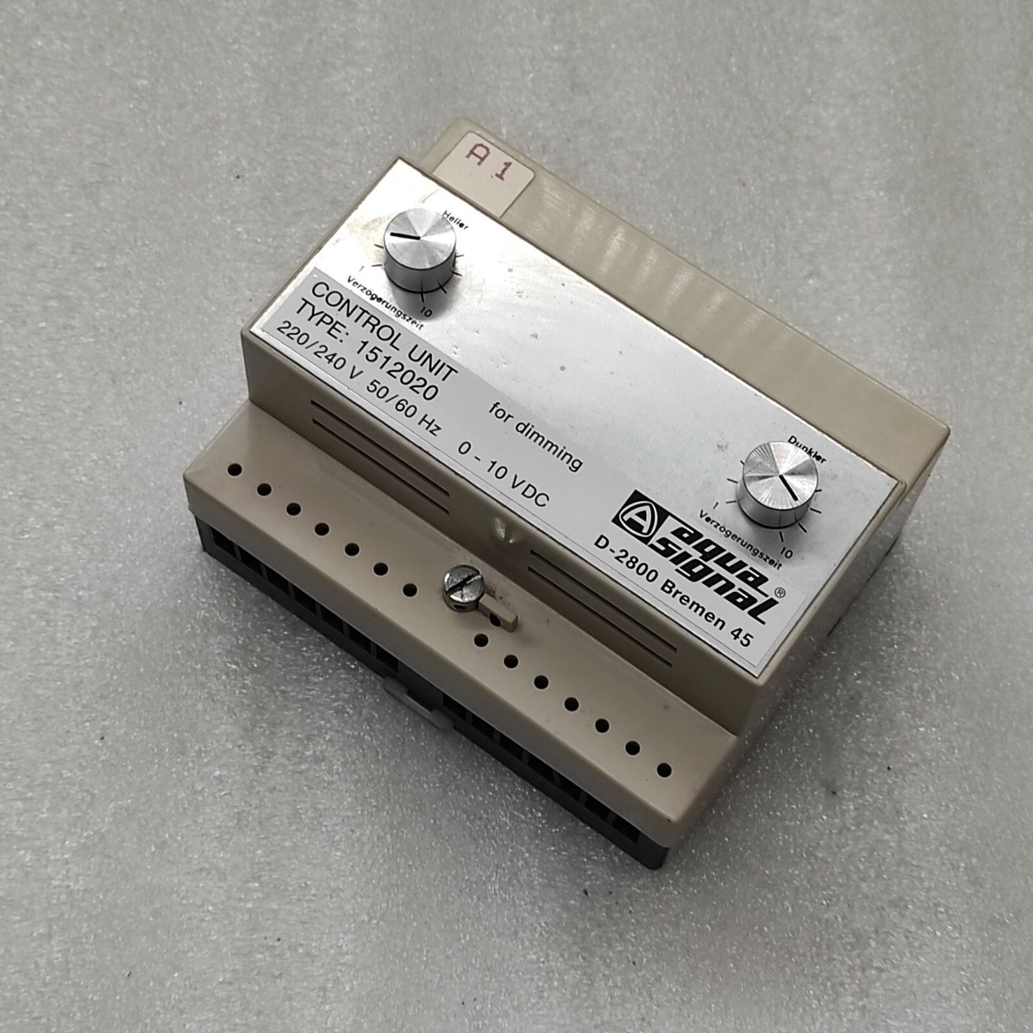 AQUA SIGNAL 1512020 CONTROL UNIT 220-240V
