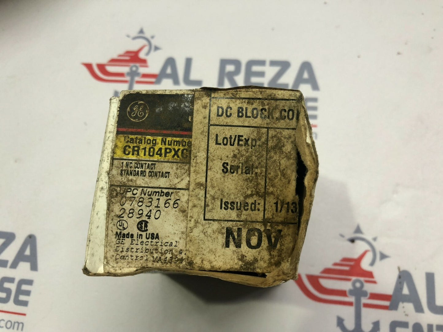 GE ELECTRIC 6R104P DC BLOCK CONTACT 30087708-V9