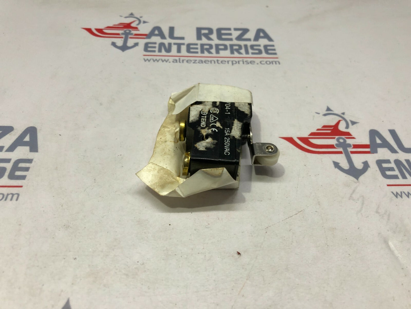 TEND TM-1704-1 MOMENTARY ACTUATOR MICRO LIMIT SWITCH 15A 250V TM17041