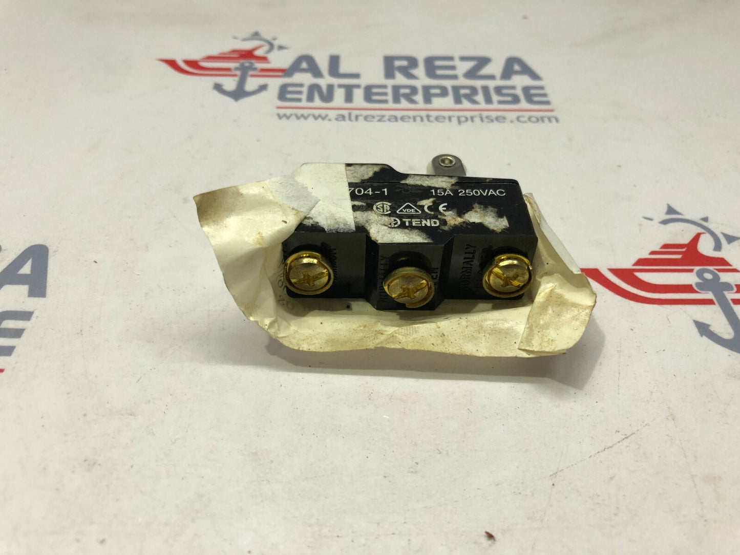 TEND TM-1704-1 MOMENTARY ACTUATOR MICRO LIMIT SWITCH 15A 250V TM17041