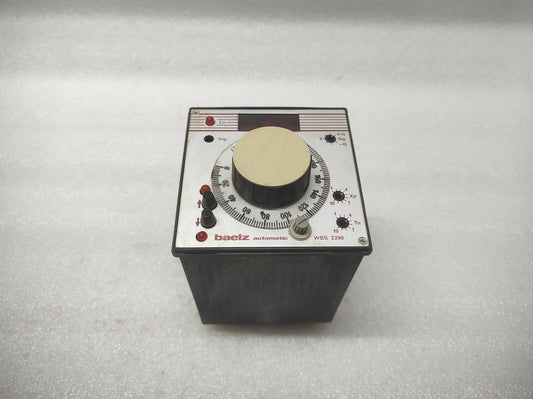 BAELZ AUTOMATIC WBS 2290 TEMPERATURE CONTROLLER 2290-A-D-2.7 230V