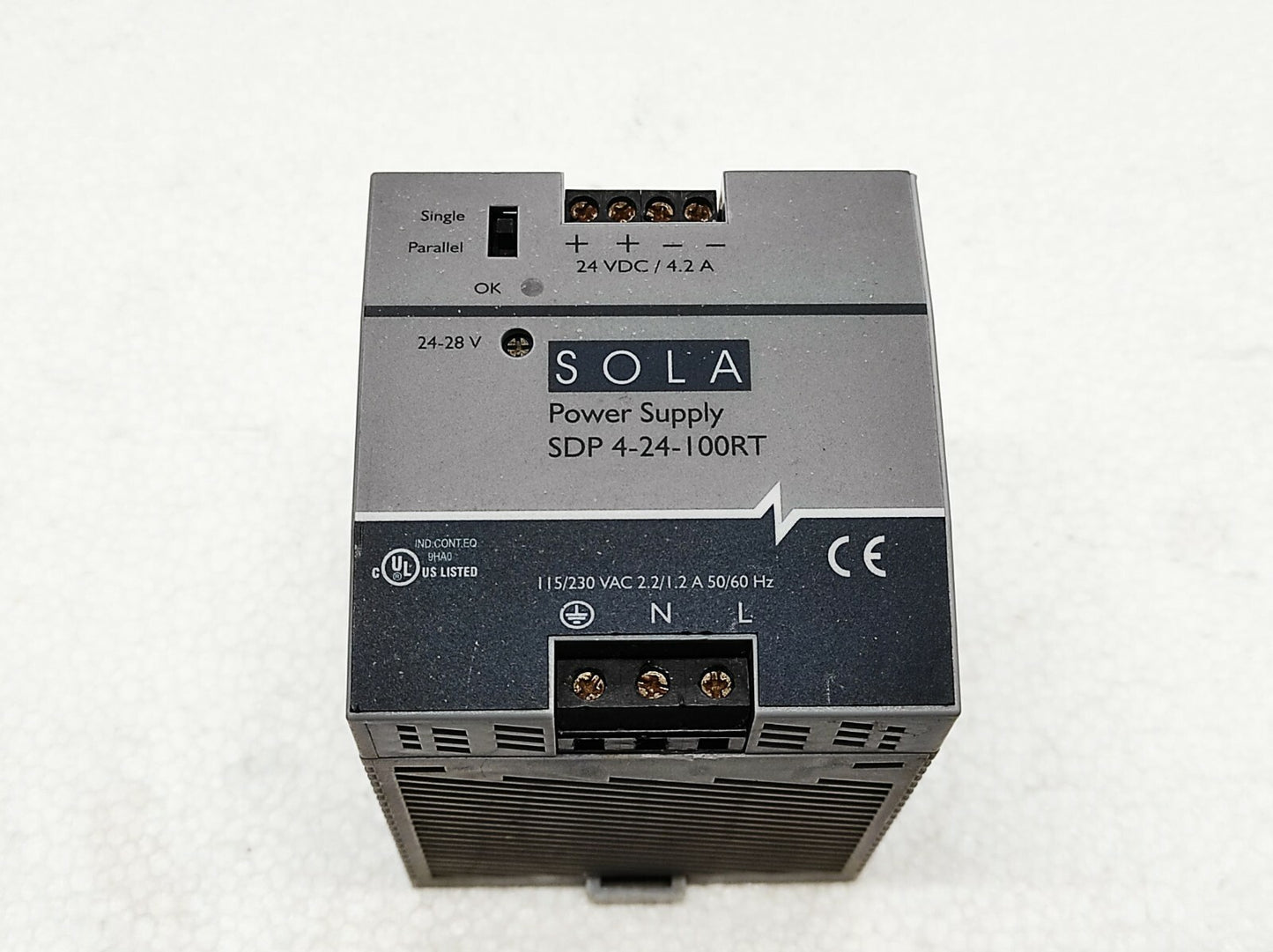 Sola SDP 4-24-100RT Power Supply Emerson SDP424100RT