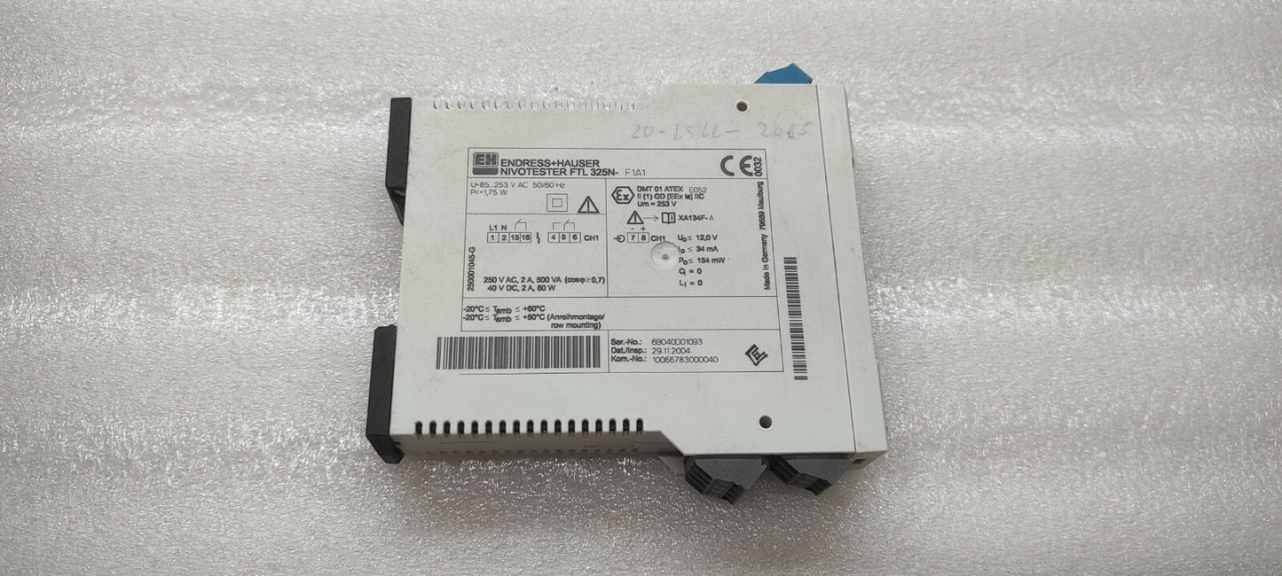 ENDRESS HAUSER FTL 325N-F1A1 VIBRONIC POINT LEVEL DETECTION