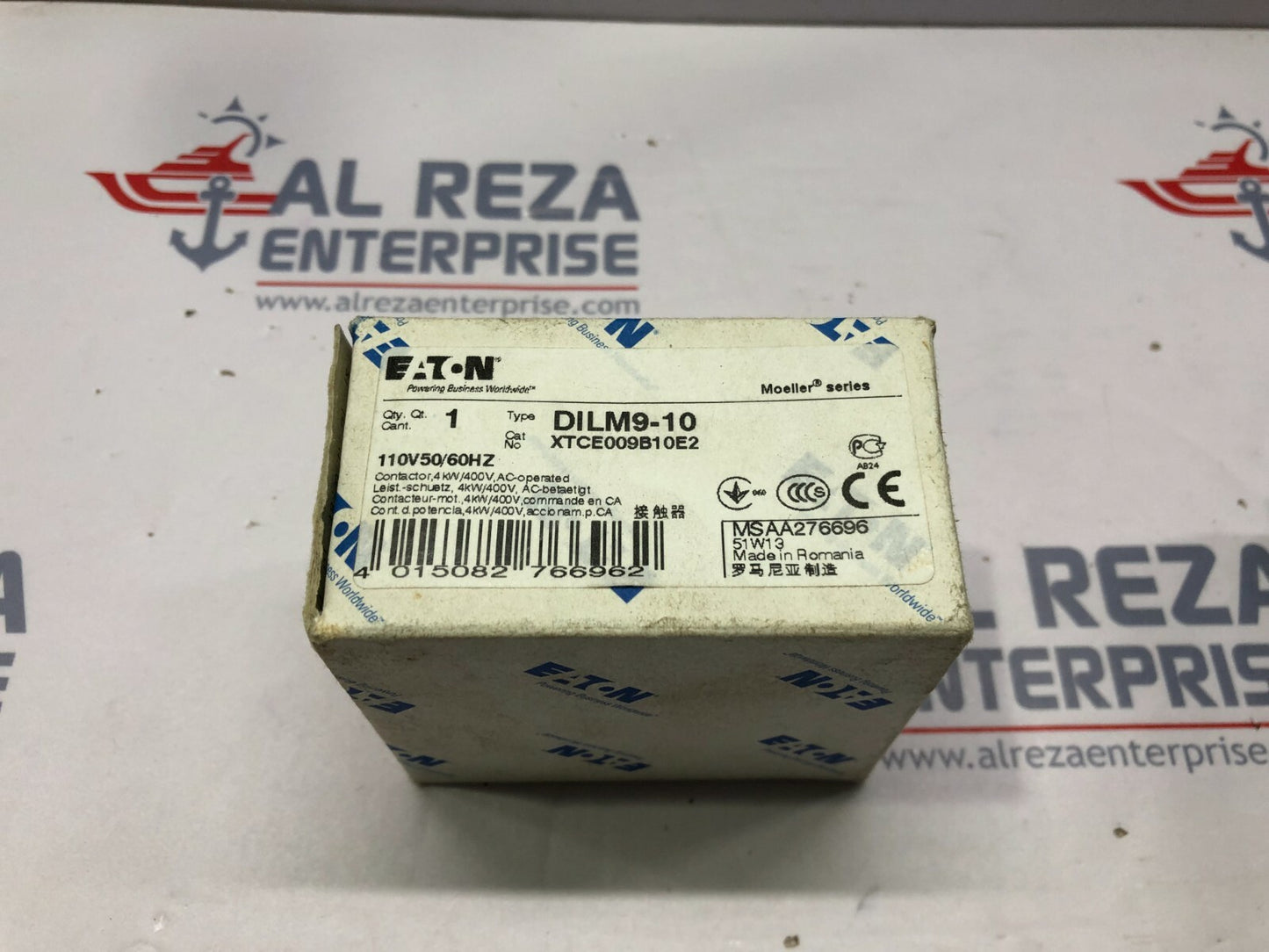 EATON DILM9-10 3-POLE CONTACTOR XTCE009B10E2 110V LOT OF 3 UNIT