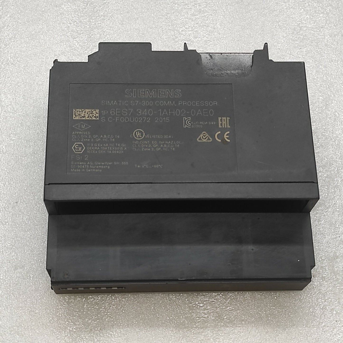 SIEMENS ST-300 6ES7 340-1AH02-0AE0 COMMUNICATION PROCESSOR