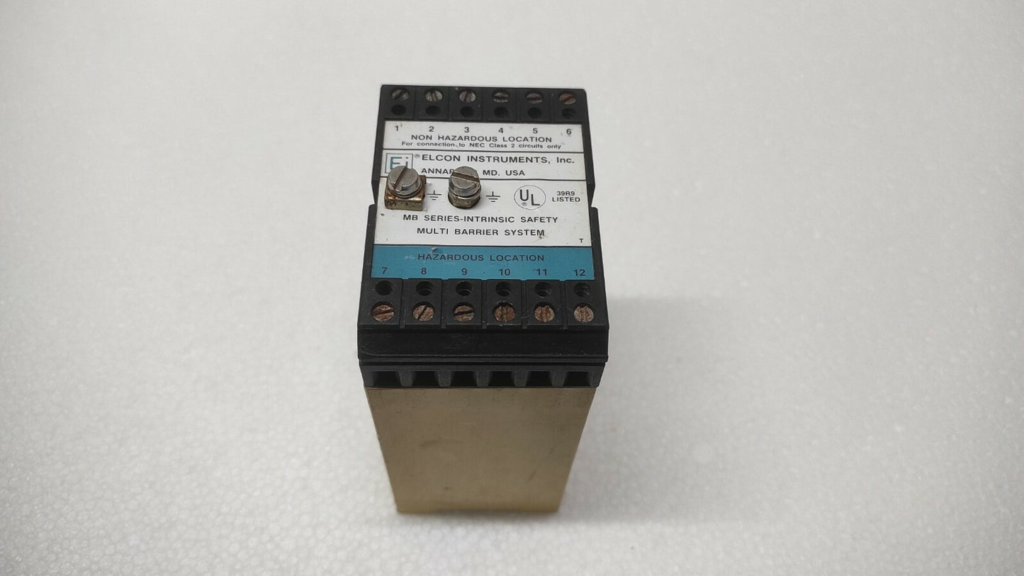 ELCON INSTRUMENT MB4/4/18+18 INTRINSIC SAFETY BARRIER MB 4-4-18-18