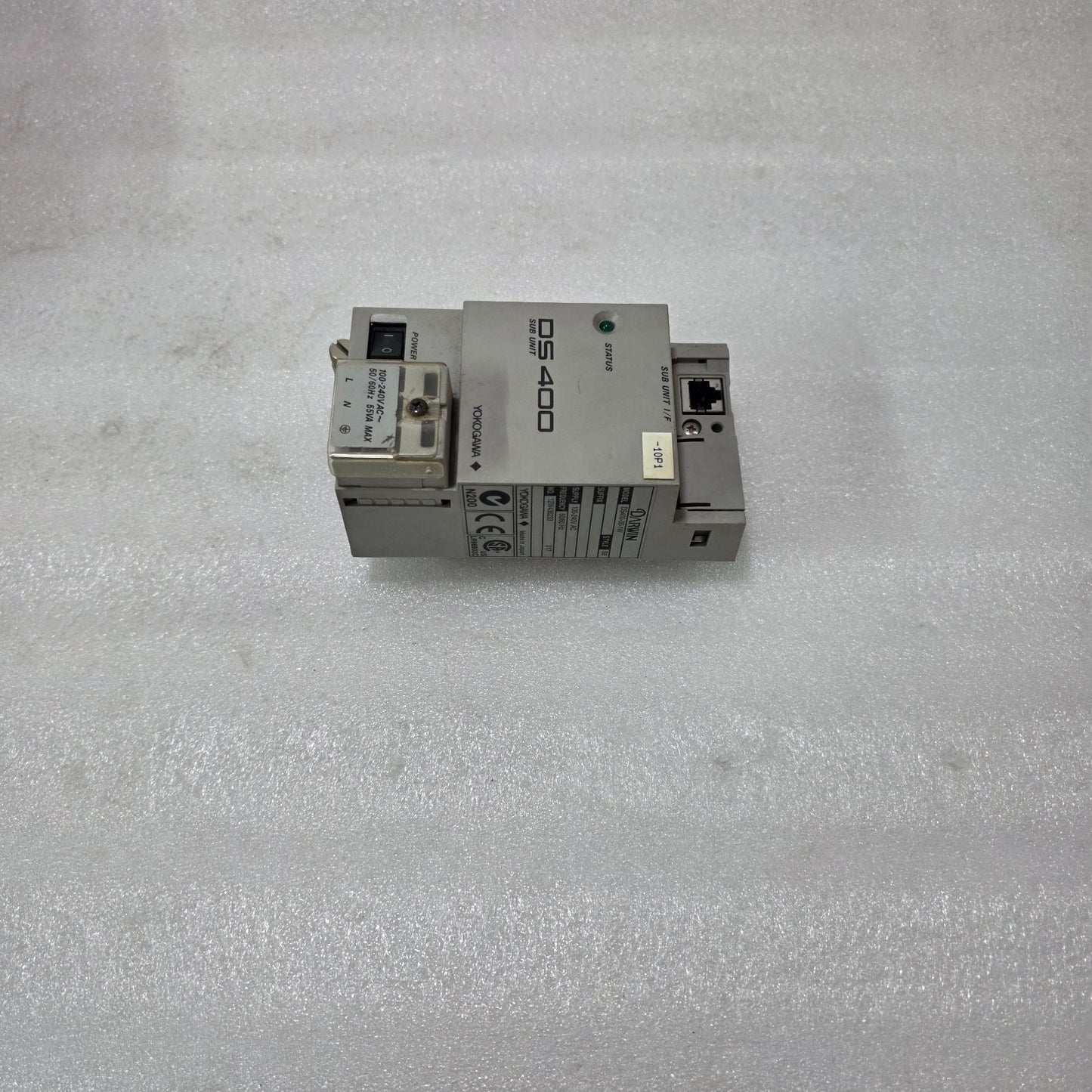YOKOGAWA DARWIN DS400-00-1W DATA ACQUISITION UNIT | S8 STYLE | 100–240V AC