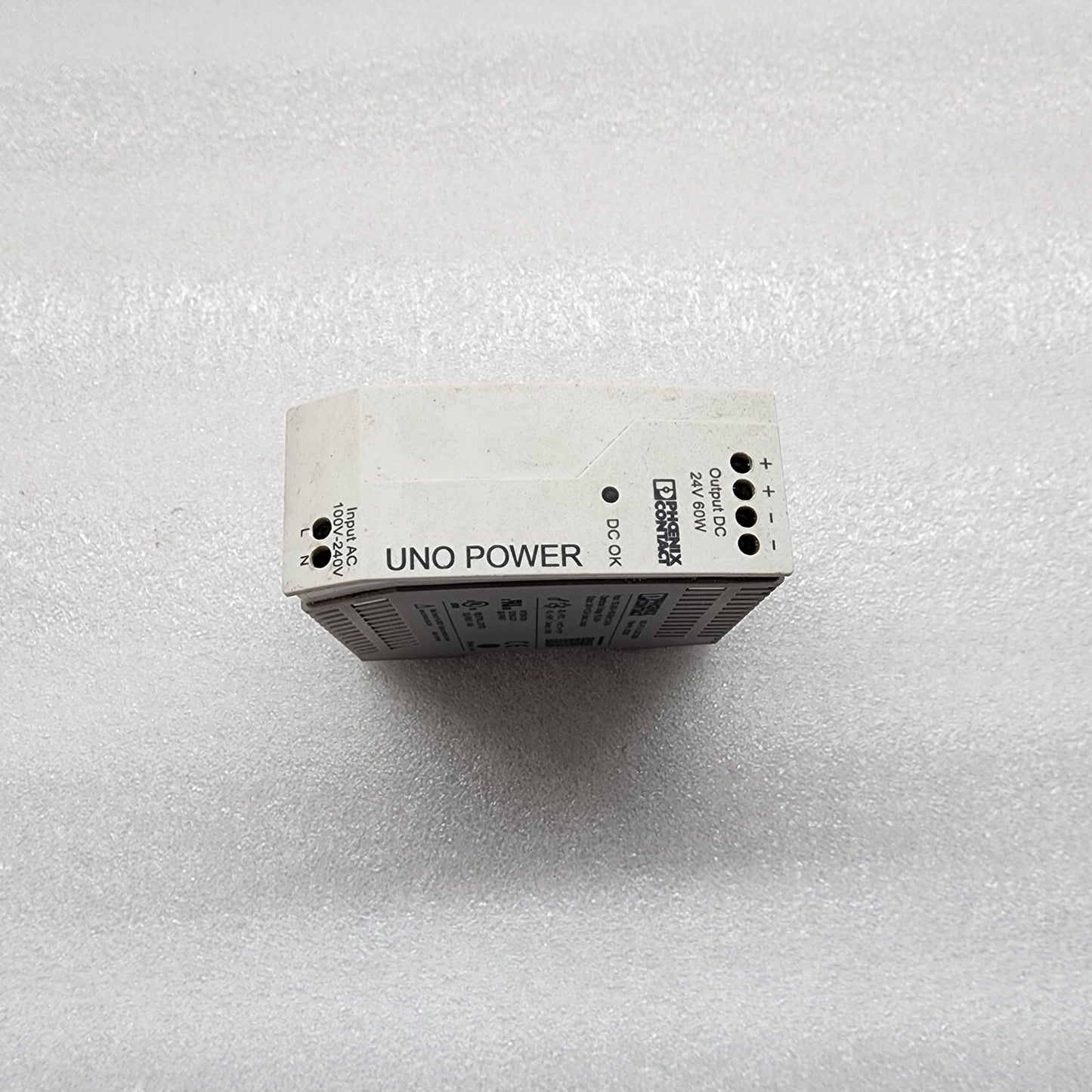 PHOENIX CONTACT UNO-PS/1AC/24DC/60W POWER SUPPLY 2902992 24VDC 2.5A