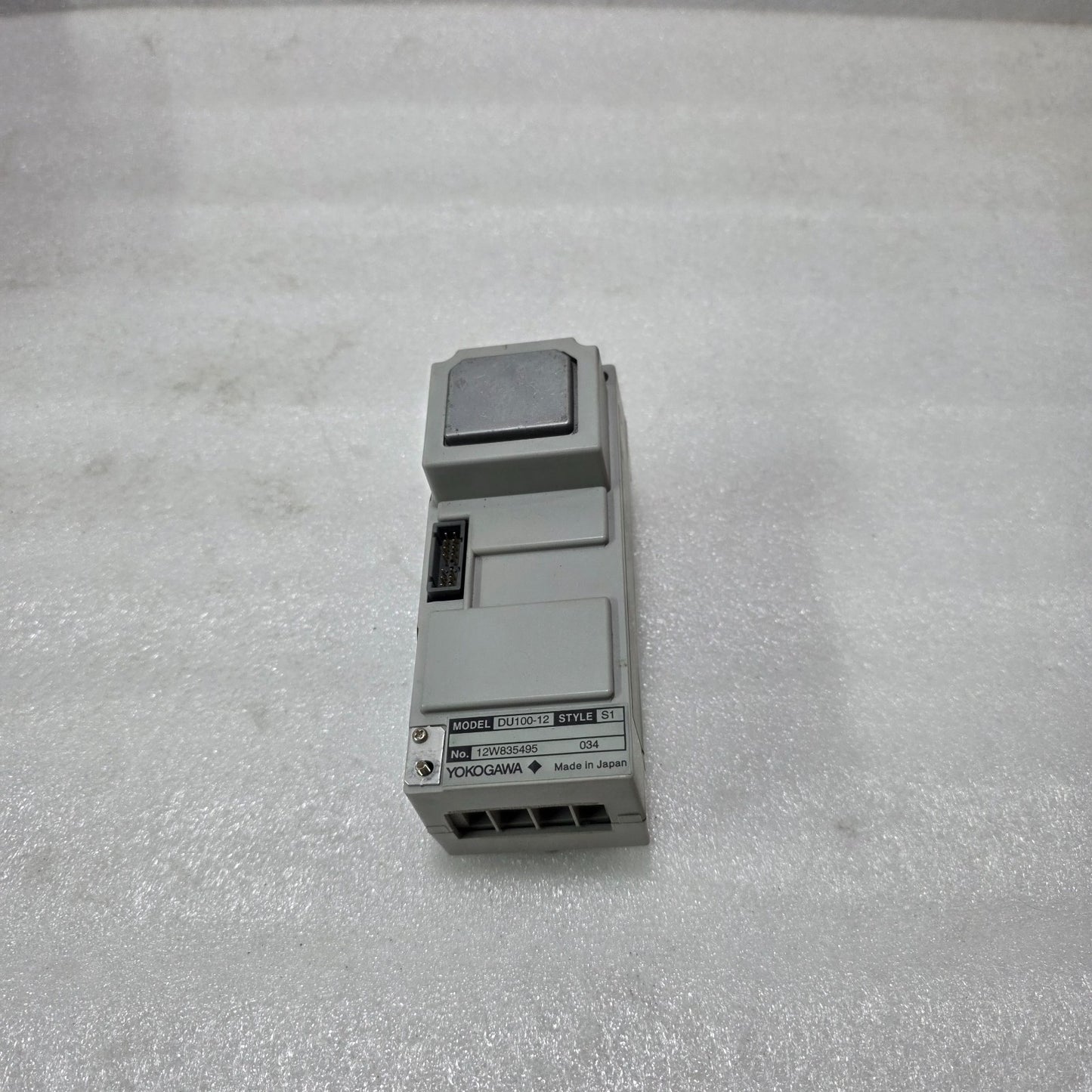 YOKOGAWA DU100-12 ANALOG INPUT MODULE | STYLE S1 | INDUSTRIAL SIGNAL MODULE