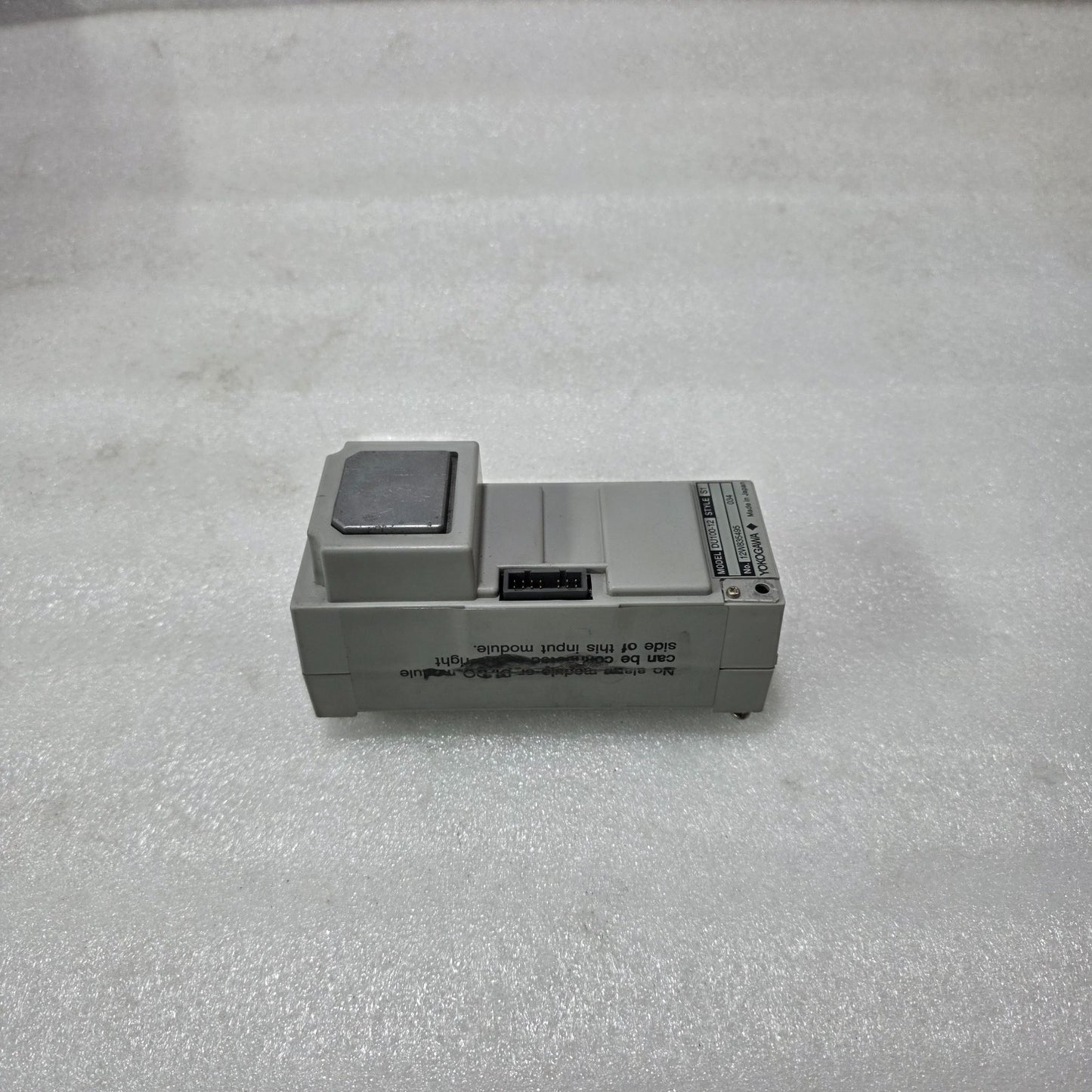 YOKOGAWA DU100-12 ANALOG INPUT MODULE | STYLE S1 | INDUSTRIAL SIGNAL MODULE
