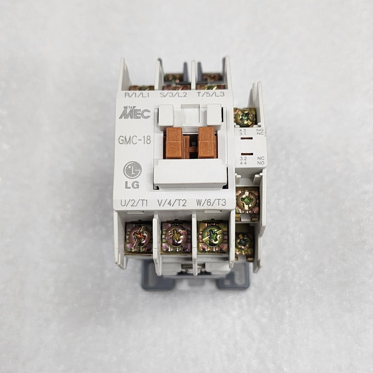 LG ELECTRIC GMC-18 MAGNETIC CONTACTOR 18A COIL VOLTAGE 100-110V AC GMC(D)-18