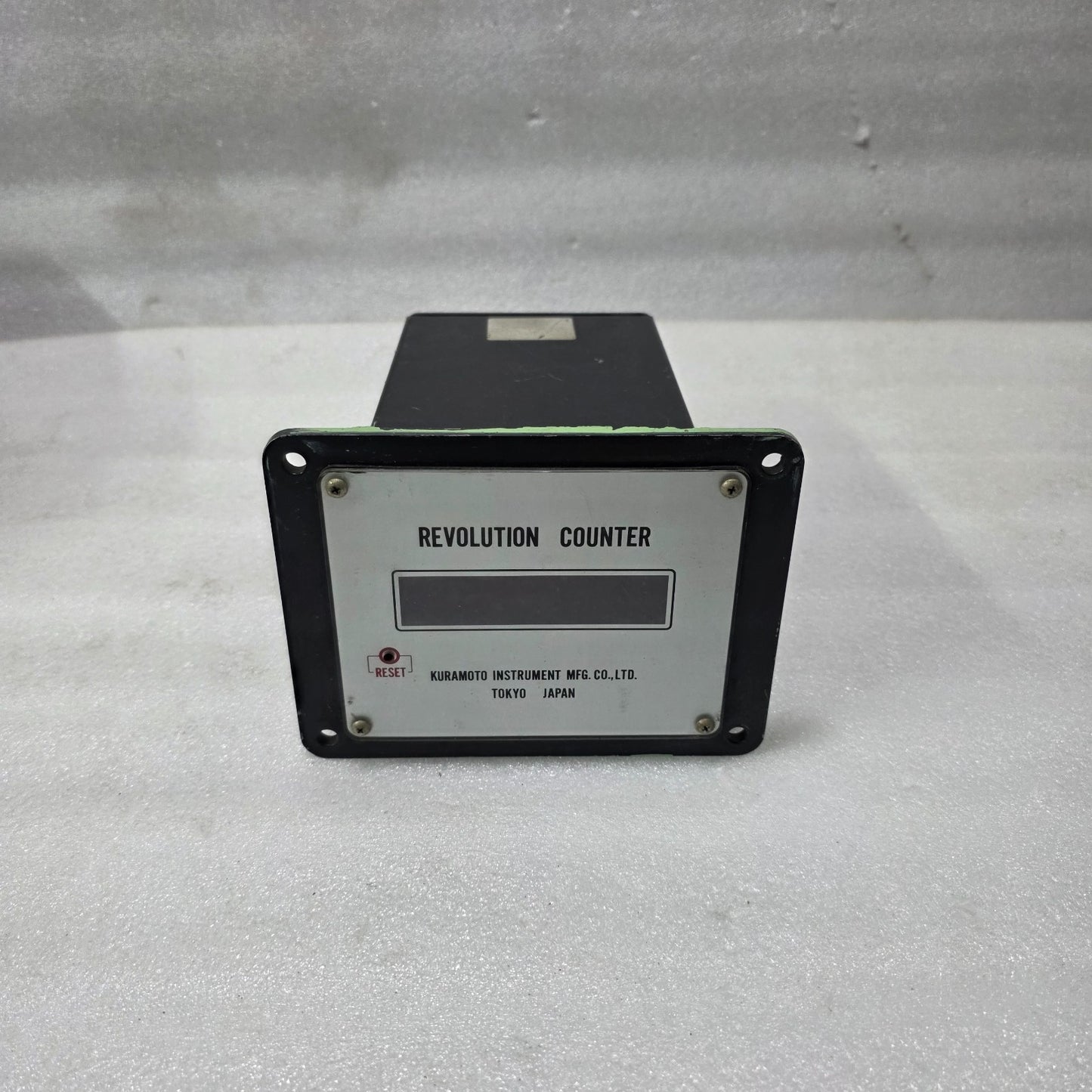 KURAMOTO REVOLUTION COUNTER CP-1 | PULSE INPUT COUNTER | TOKYO JAPAN INDUSTRIAL