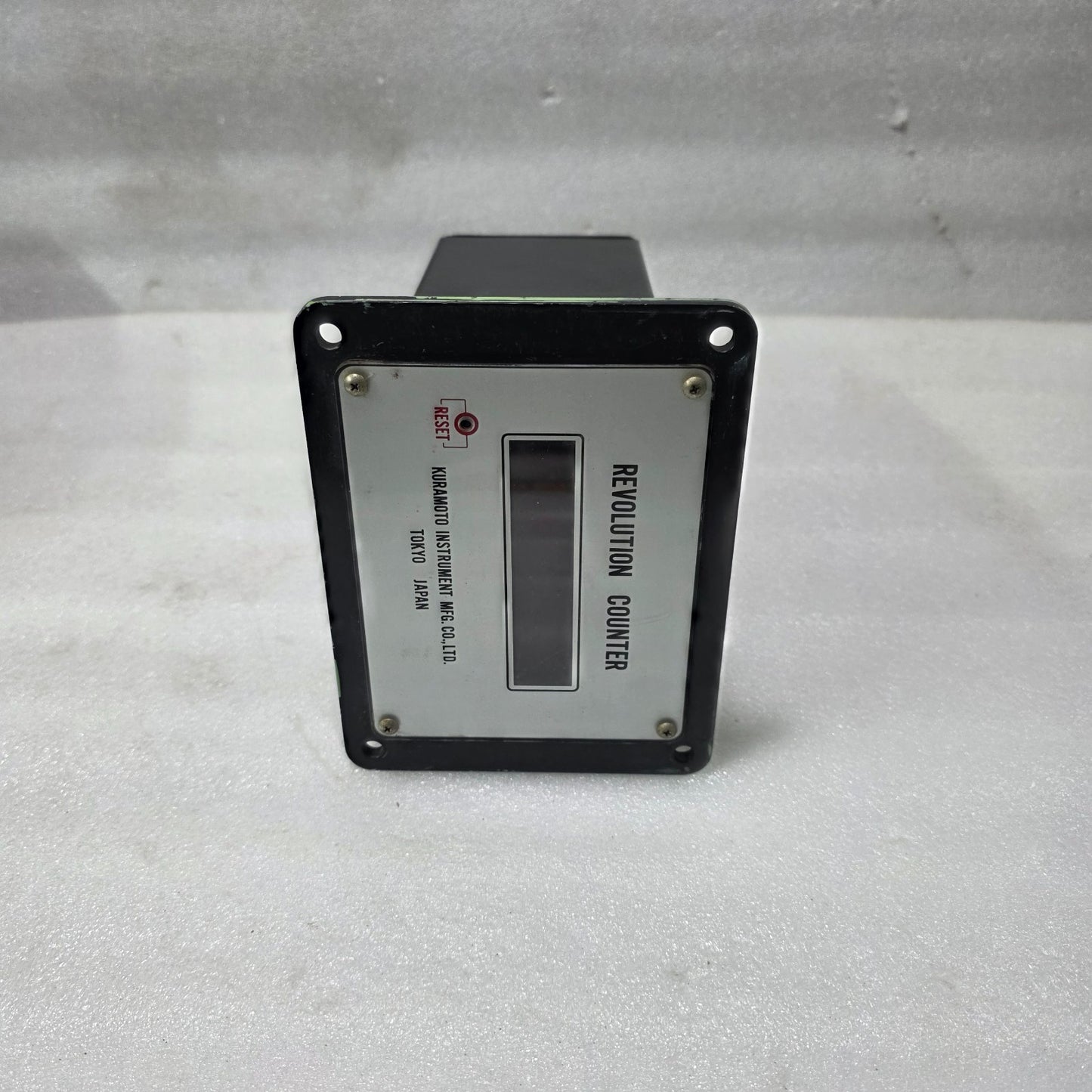 KURAMOTO REVOLUTION COUNTER CP-1 | PULSE INPUT COUNTER | TOKYO JAPAN INDUSTRIAL