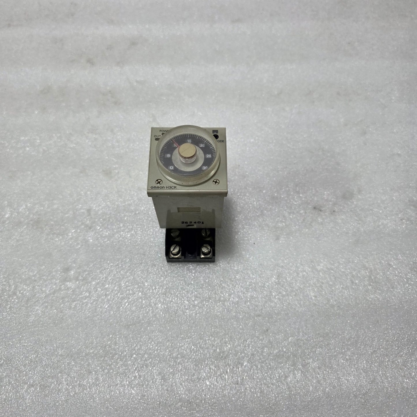 OMRON H3CR-A8 ANALOG TIMER RELAY | MULTI-RANGE TIME DELAY 100–240VAC / 100–125VD
