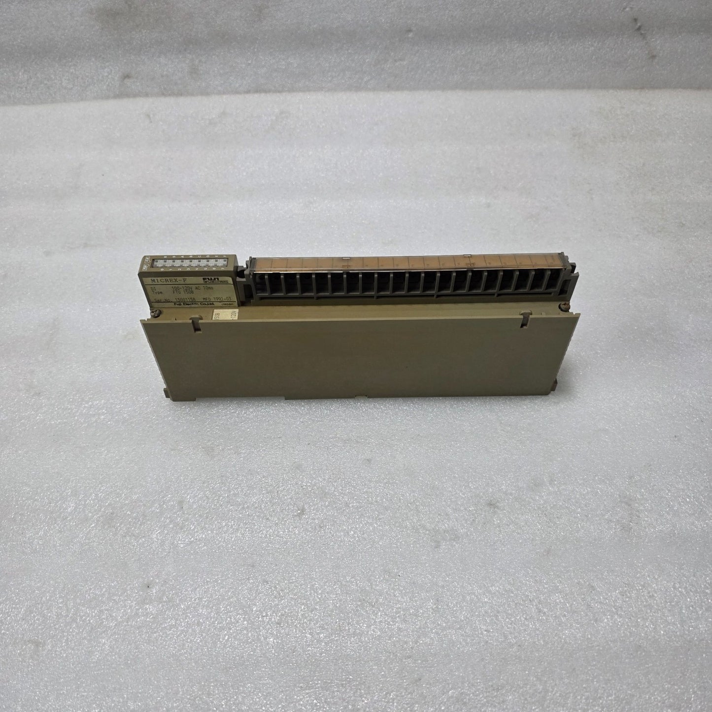 FUJI ELECTRIC MICREX-F FTU150B DIGITAL INPUT MODULE 100-120V AC