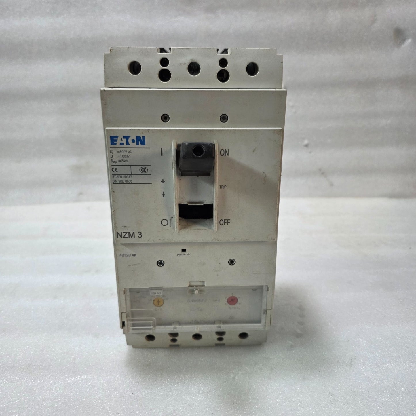 EATON NZM3-A400 MCCB CIRCUIT BREAKER TRIP UNIT | NZM | 400A ADJUSTABLE THERMAL M
