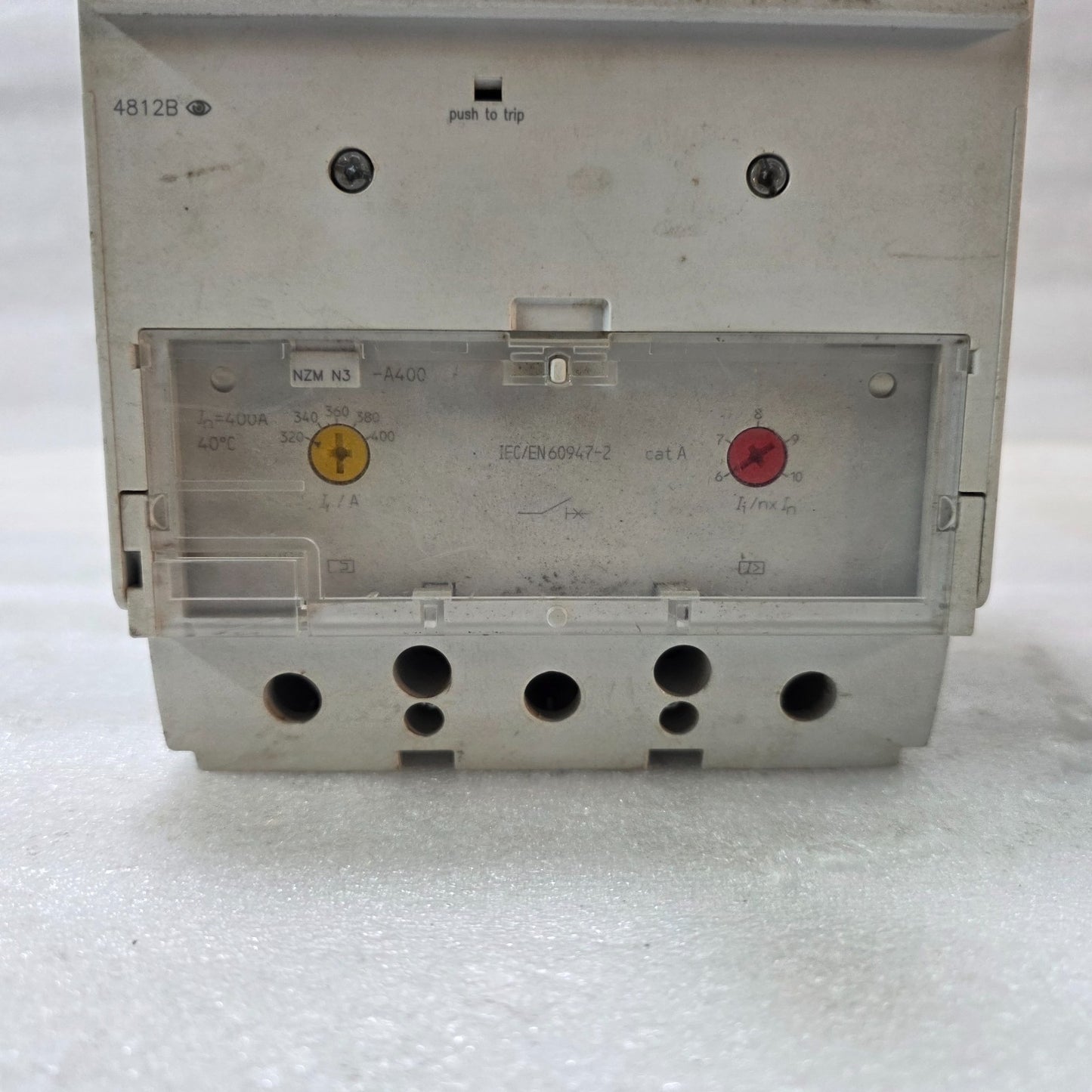 EATON NZM3-A400 MCCB CIRCUIT BREAKER TRIP UNIT | NZM | 400A ADJUSTABLE THERMAL M