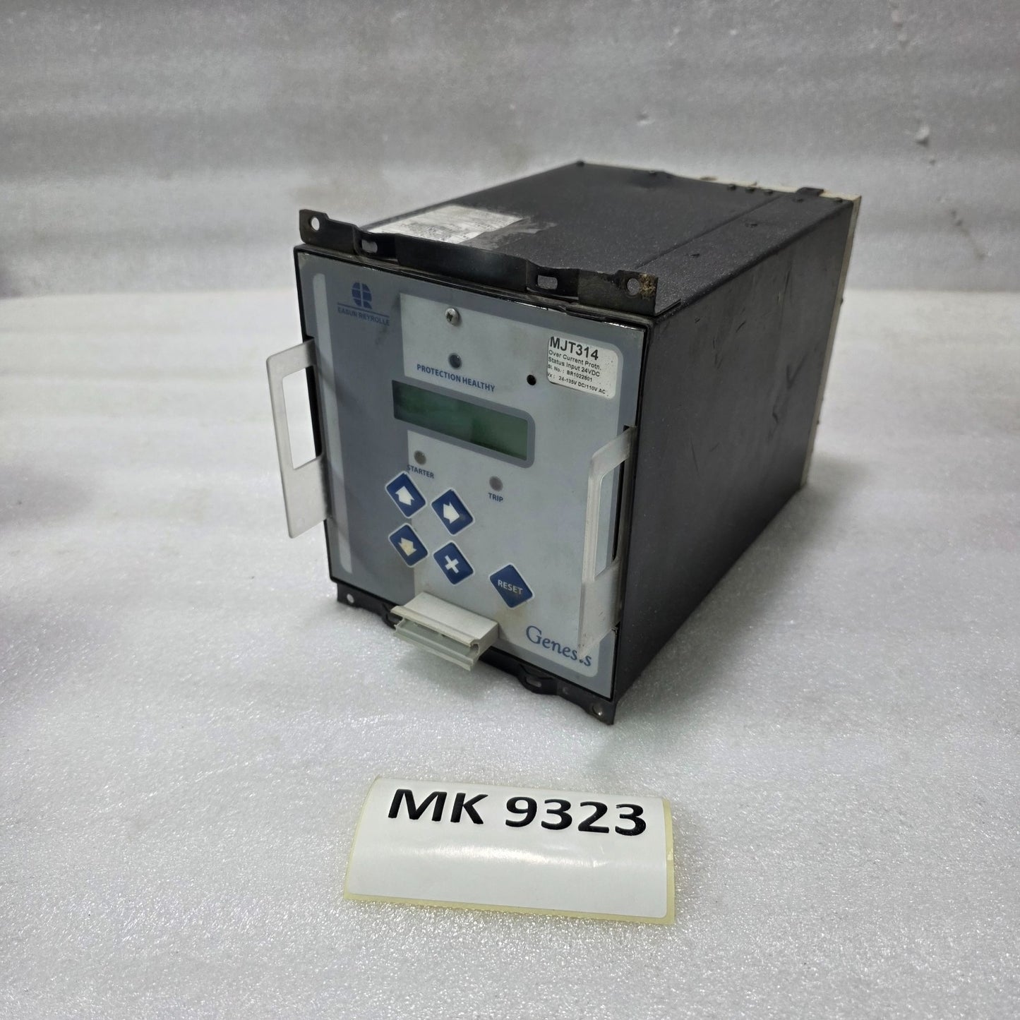 EASUN REYROLLE MJT314 OVERCURRENT PROTECTION RELAY | GENESIS SERIES | 24VDC