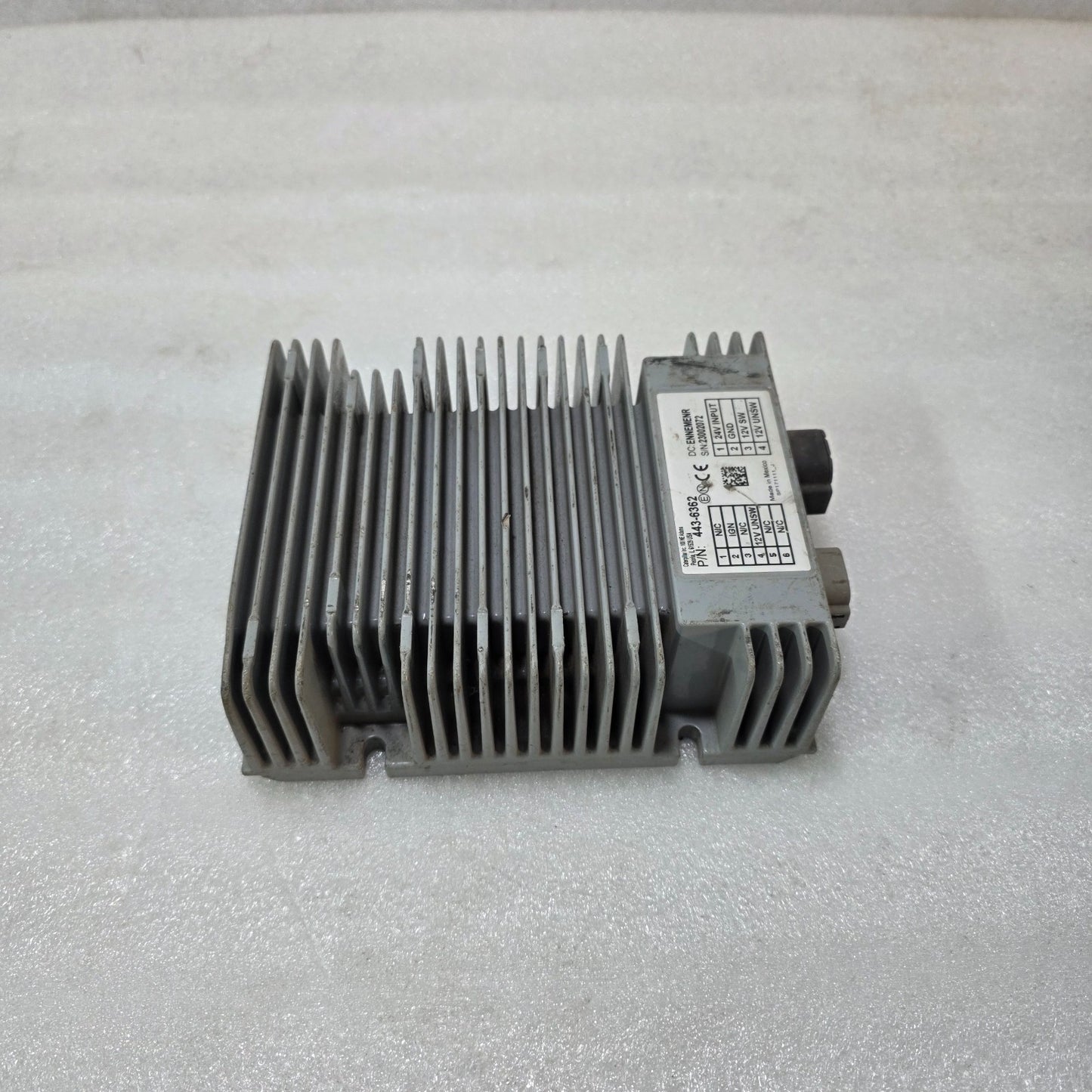 CATERPILLAR 443-6362 POWER CONVERTER | 24V TO 12V DC CONVERTER MODULE