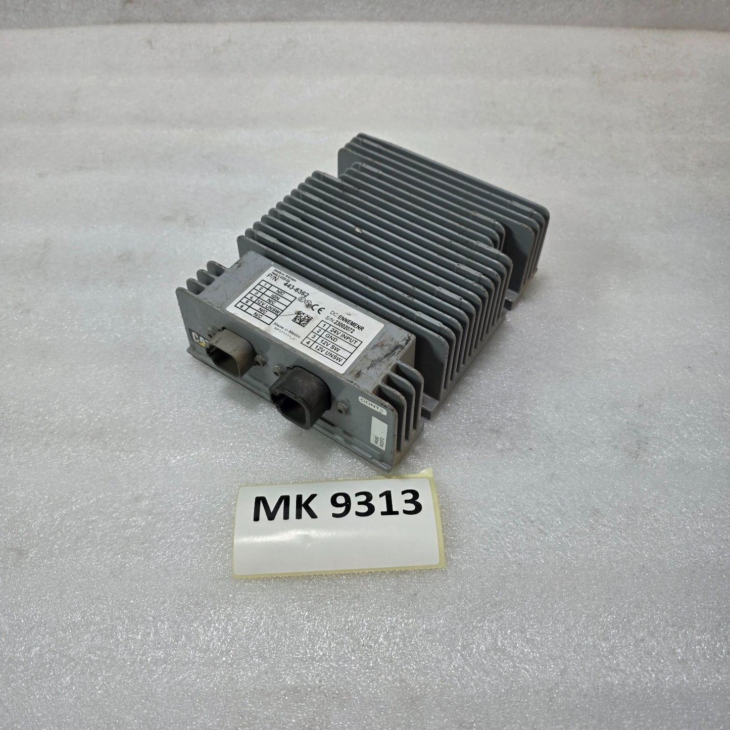 CATERPILLAR 443-6362 POWER CONVERTER | 24V TO 12V DC CONVERTER MODULE