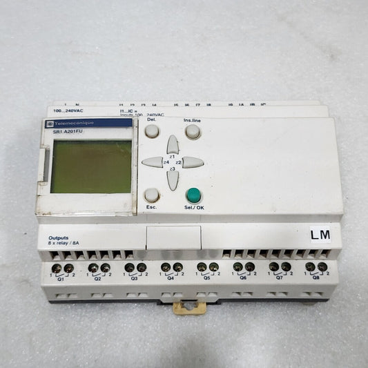 SR1 A201FU SMART RELAY PROGRAMMABLE MODULE 100-240VAC