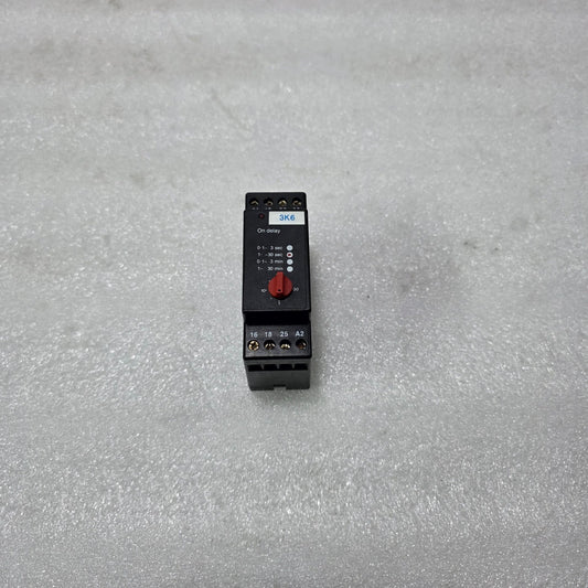 BRODERSEN XI TIME RELAY TIMER MODULE 24V AC/DC| DPDT | 1-30 SEC