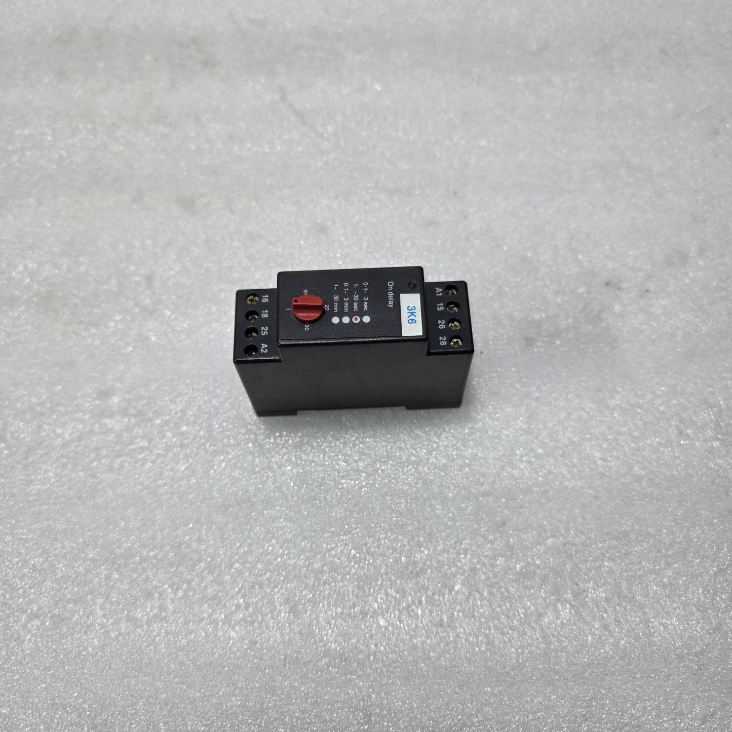 BRODERSEN XI TIME RELAY TIMER MODULE 24V AC/DC| DPDT | 1-30 SEC