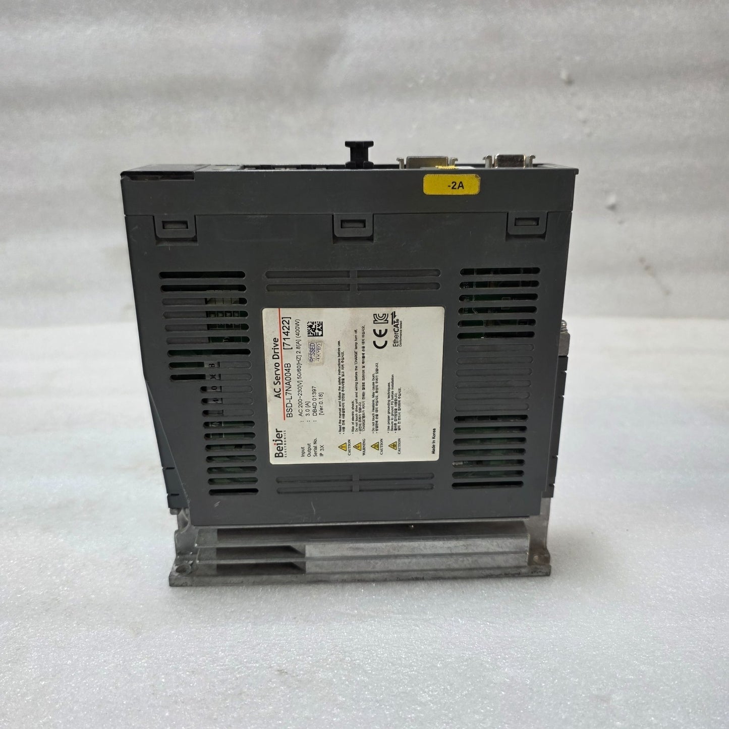 BEIJER BSD-L7NA004B AC SERVO DRIVE | 71422 | 400W SERVO AMPLIFIER | 200–230V IND