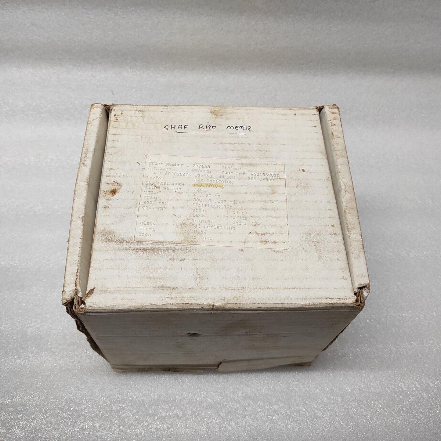 NIEAF MEASURING D3V96S PITCH INDICATOR 90913 24V