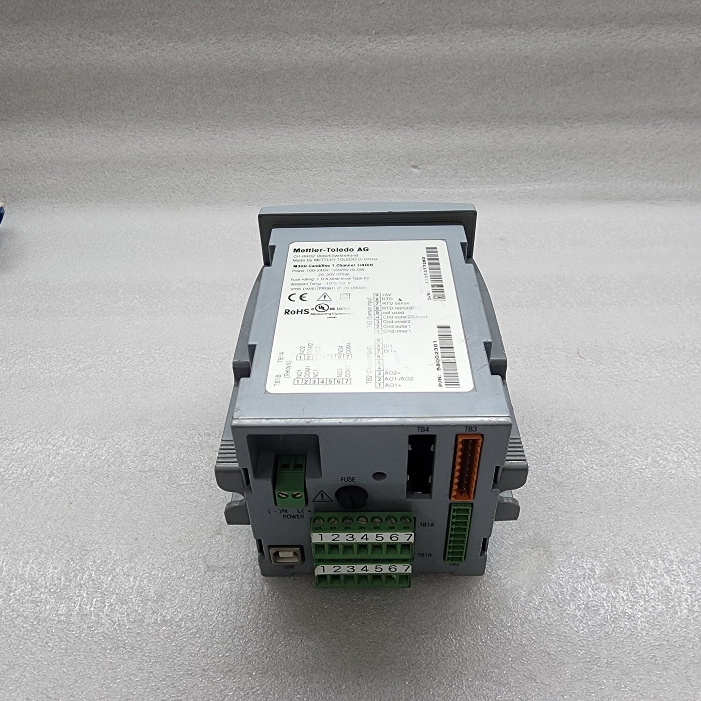 THORNTON METTLER TOLEDO M300 MULTI-PARAMETER TRANSMITTER