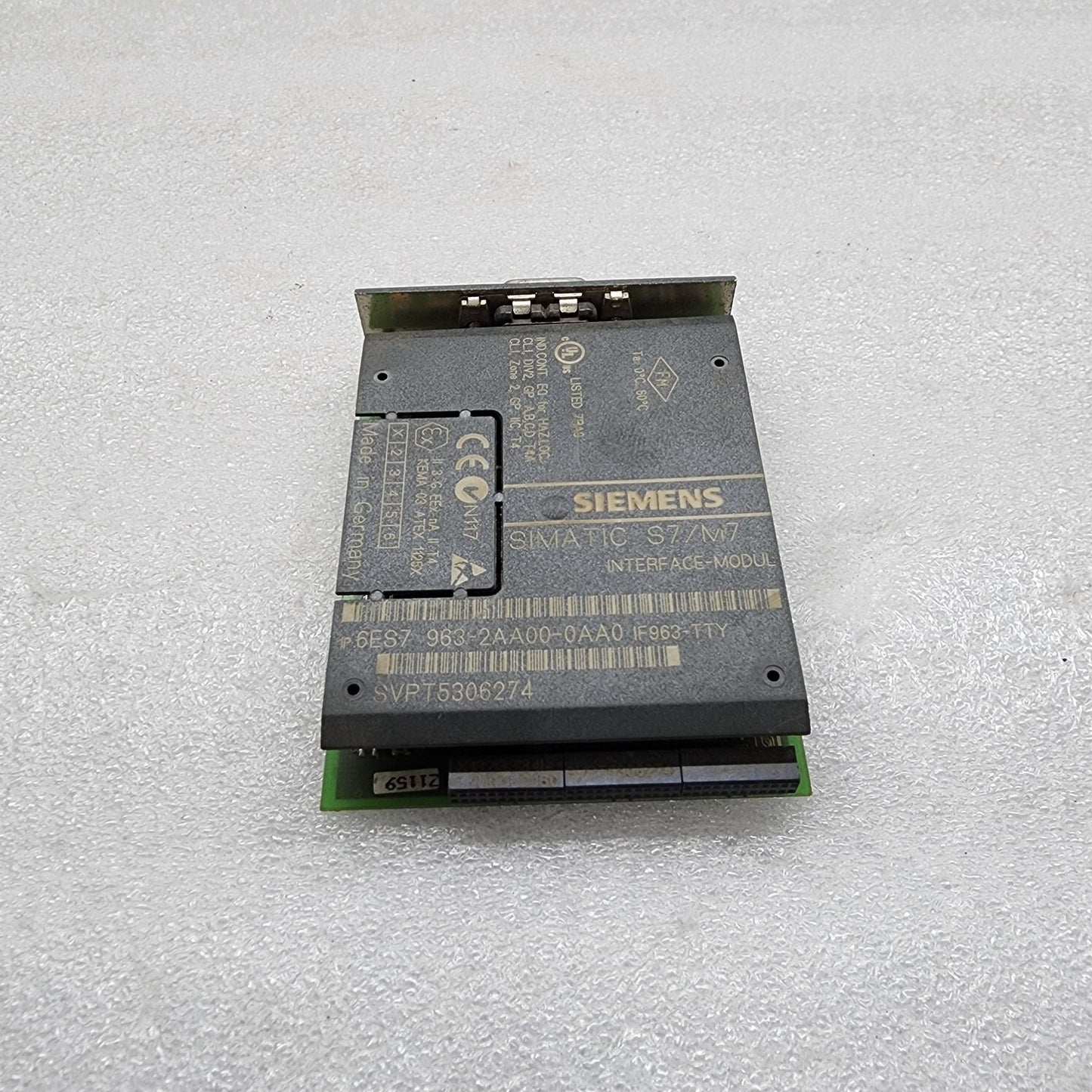 SIEMENS 6ES7 963-2AA00-0AA0 SIMATIC S7/M7 INTERFACE MODULE