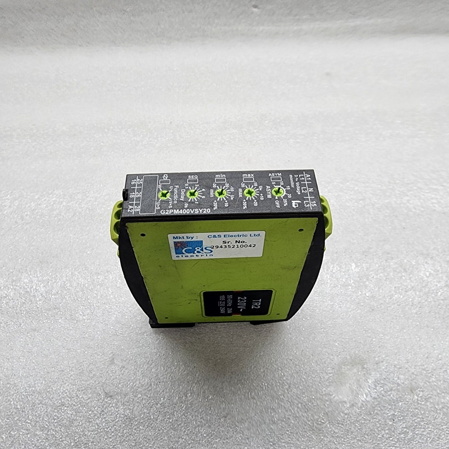 TELE G2PM400VSY20 MONITORING RELAY 2390504