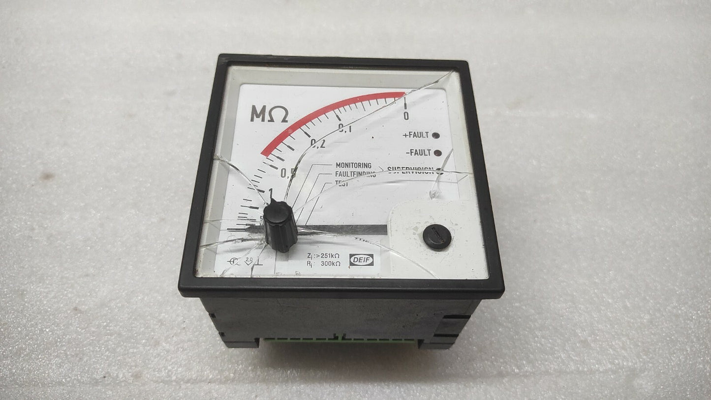 DEIF SIM-Q MEGA OHM METER 100061031.90 400-480V INSULATION MONITOR
