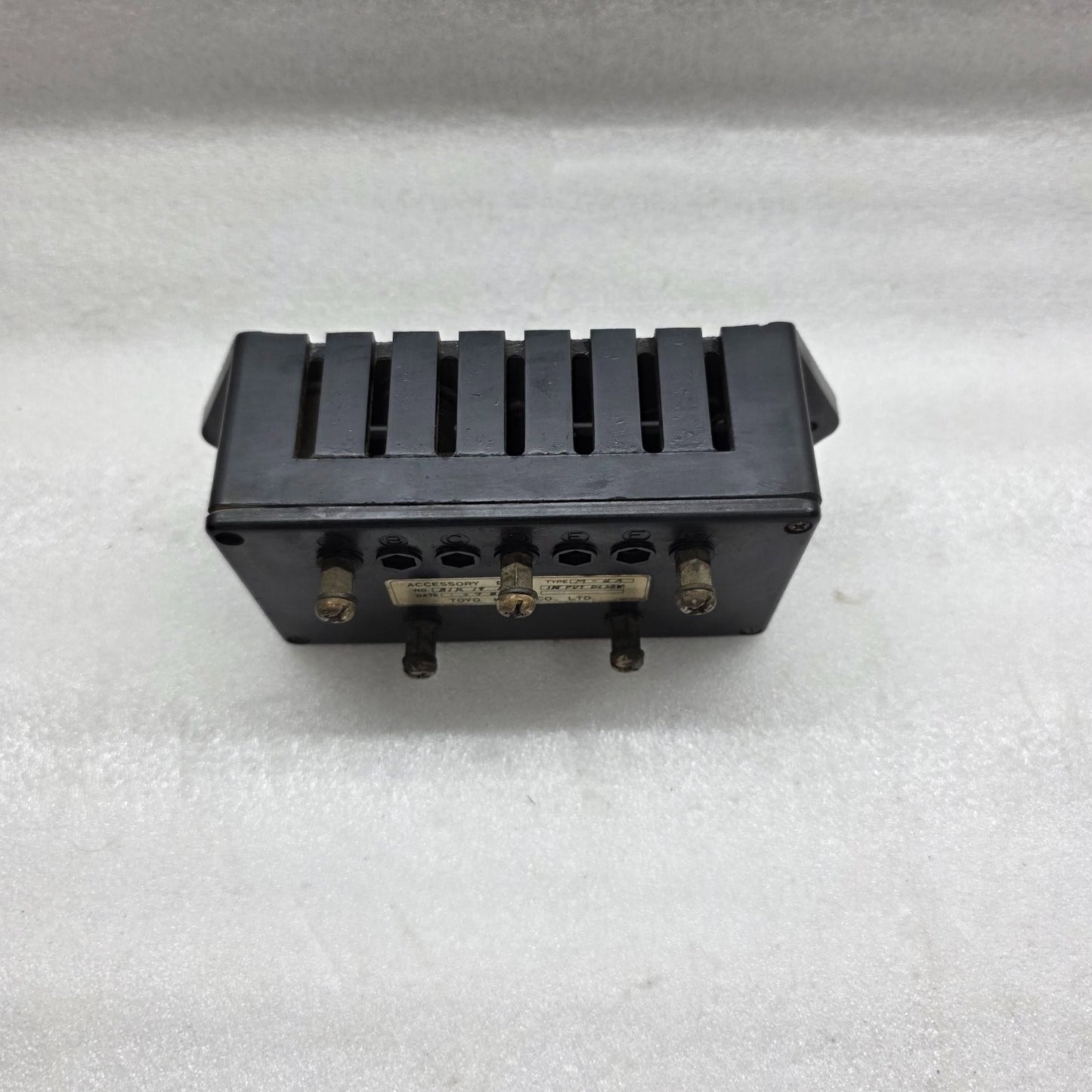 TOYO KEIKI M-4A ACCESSORY BOX 24VDC