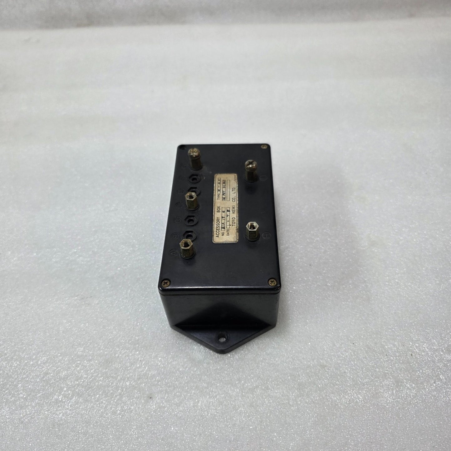 TOYO KEIKI M-4A ACCESSORY BOX 24VDC