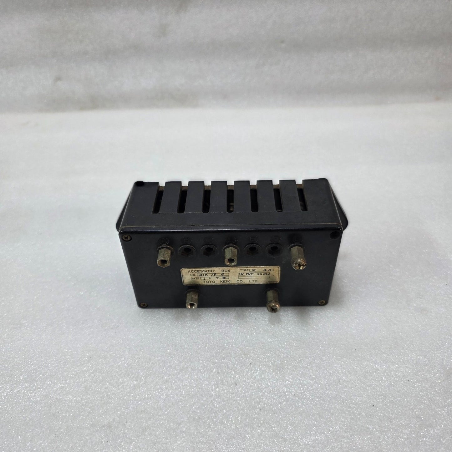 TOYO KEIKI M-4A ACCESSORY BOX 24VDC