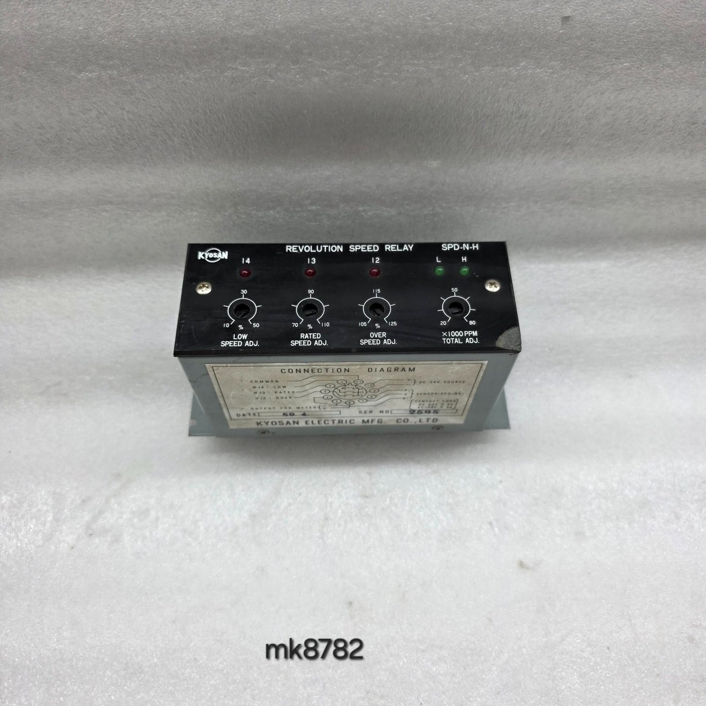 KYOSAN SPD-N-H REVOLUTION SPEED RELAY