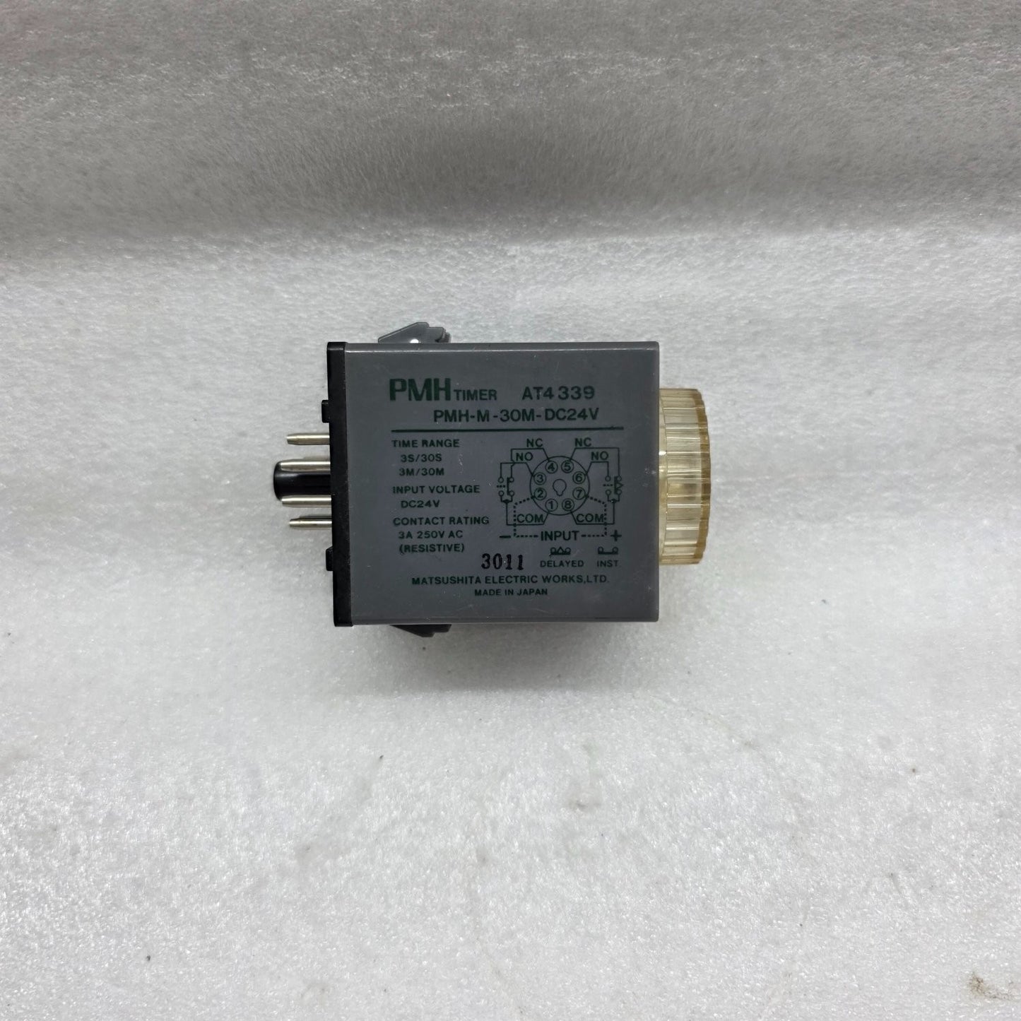 MATSUSHITA ELECTRIC PMH-M-30M-DC24V PMH TIMER AT4339