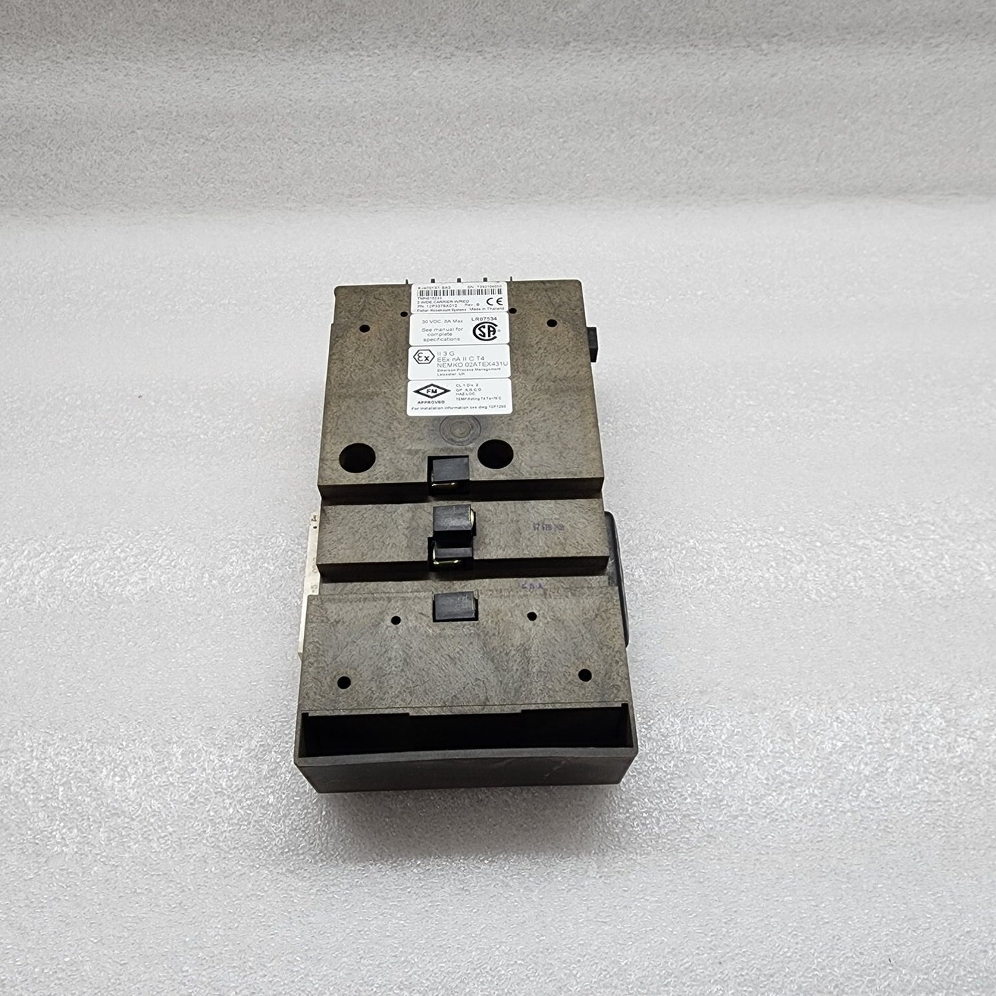 FISHER ROSEMOUNT KJ4001X1-BA3 2-WIDE CARRIER WIRED TMN010233