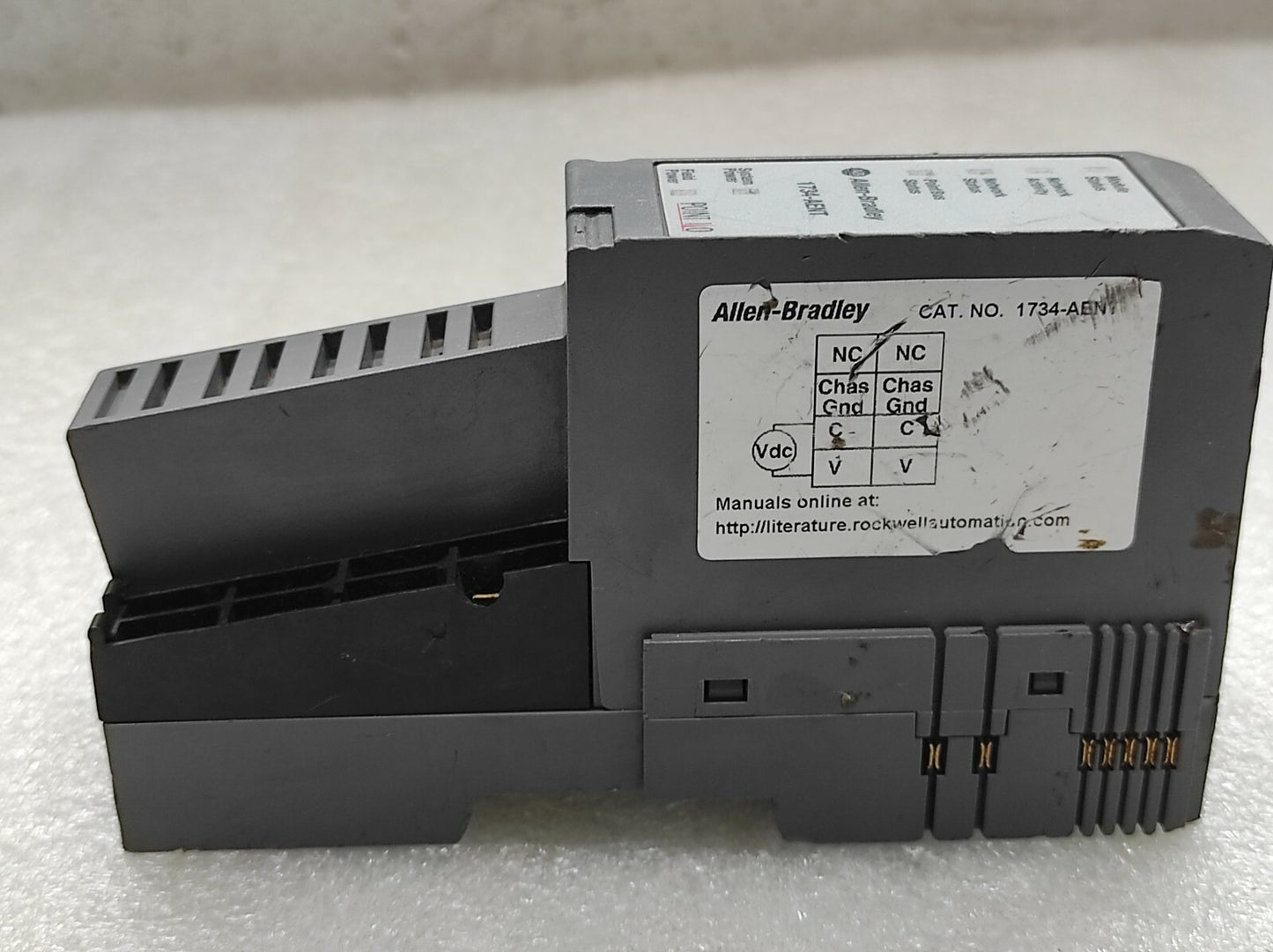 ALLEN BRADLEY CAT 1734-AENT I/O ADAPTER 92429471