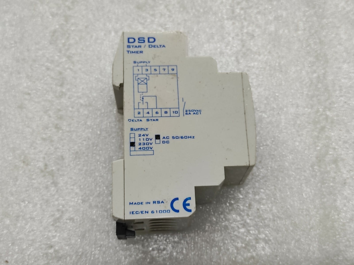 ELECTRODEV DSD STAR DELTA TIMER 230VAC