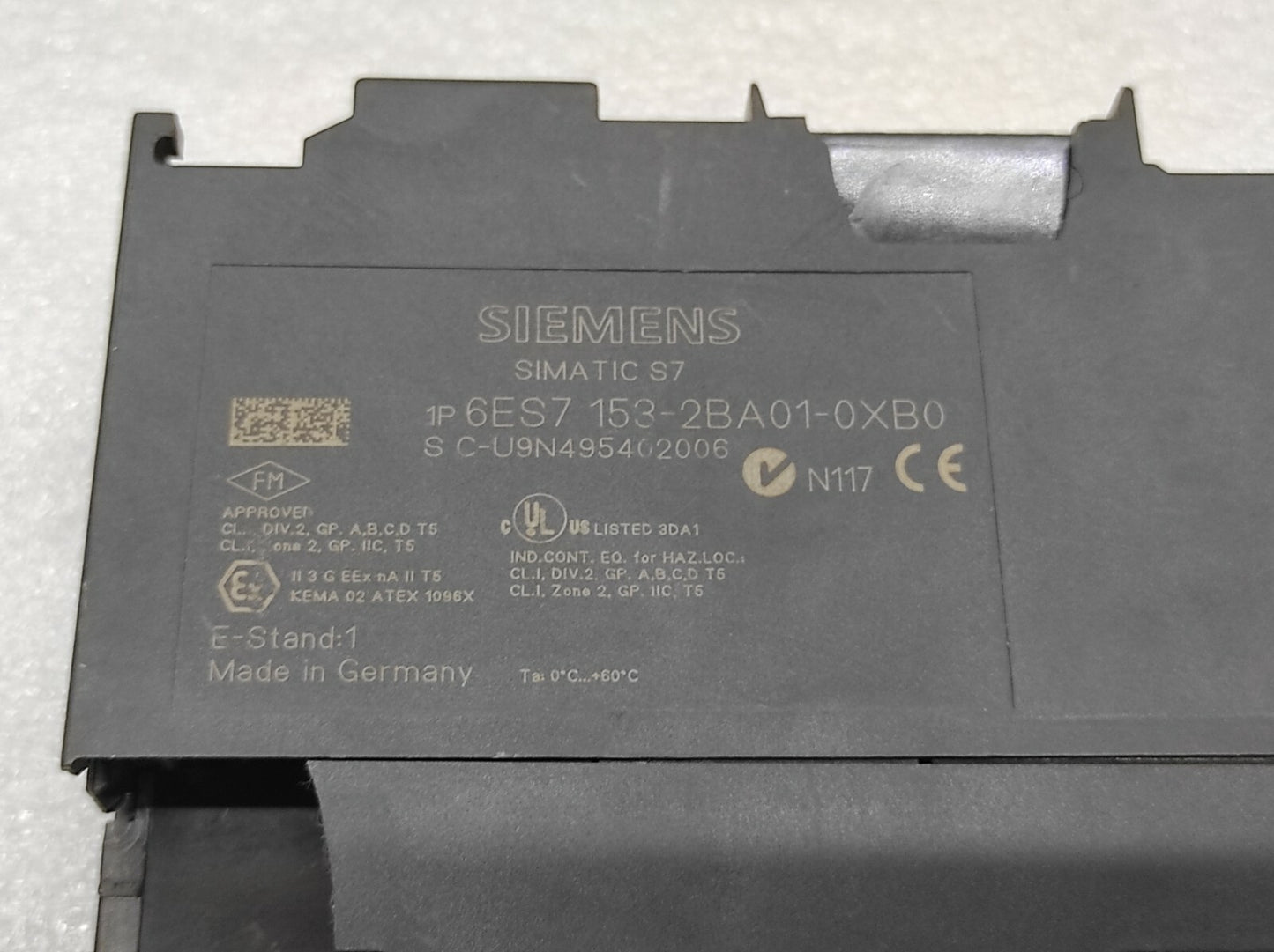 SIEMENS SIMATIC S7 6ES7 153-2BA01-0XB0 INTERFACE MODULE
