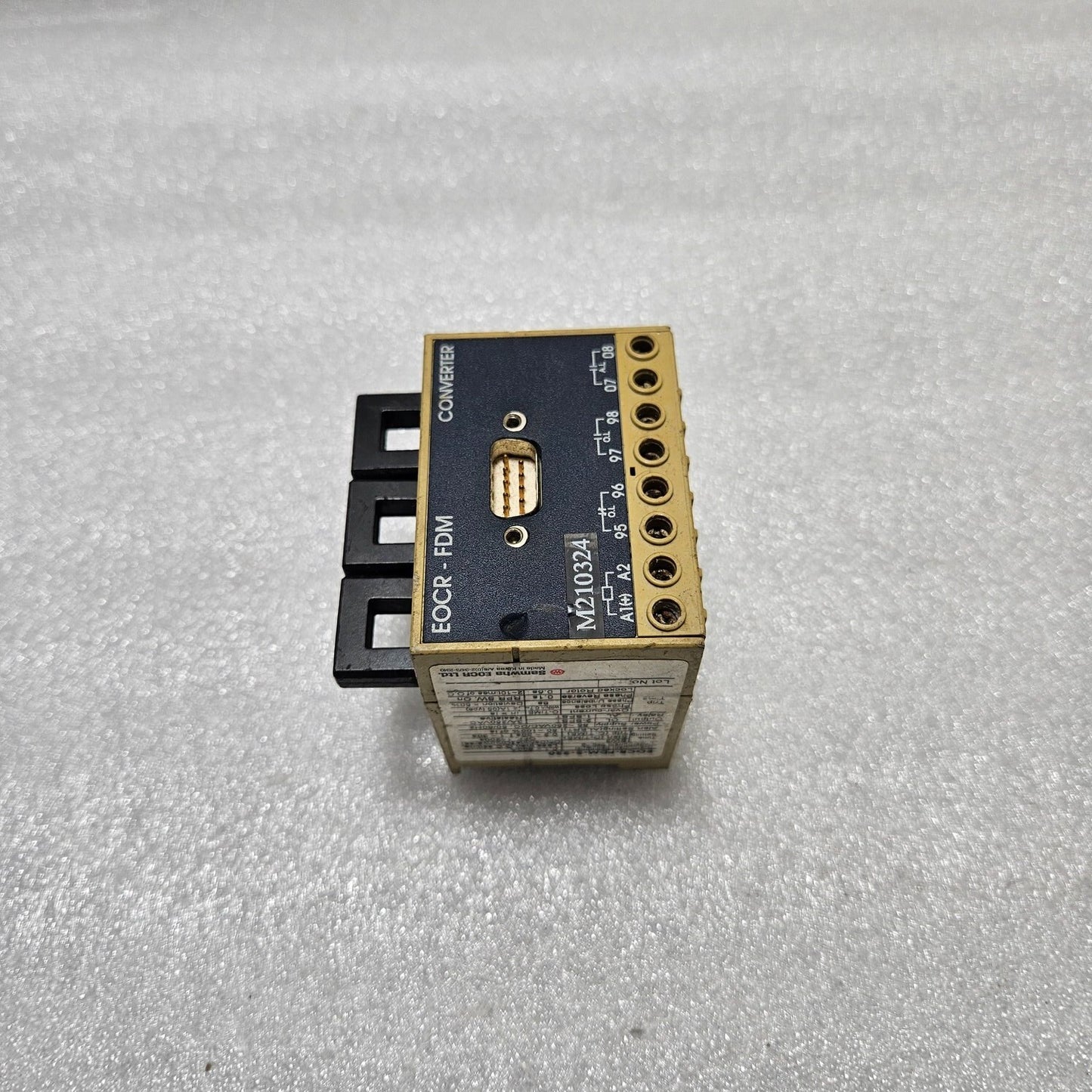 SAMWHA EOCR-FDM-S-220 MULTIFUNCTIONAL PROTECTIVE RELAY 0.1-800A